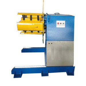 High Quality 5 Tons 10 Tons Hydraulic Decoiler Machine PLC Control <strong>System</strong> New Condition PPGI Raw Used Roll Forming Machine - Product Image 1