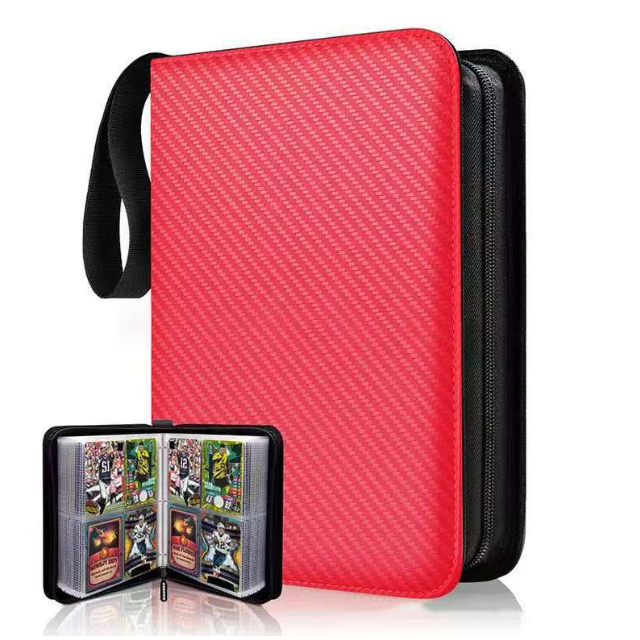 Red twill (4 pockets 400 cards)