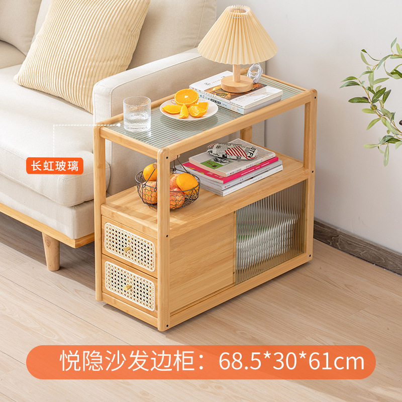 Armoire latérale Yueyin (couleur originale - verre fluorescent)
