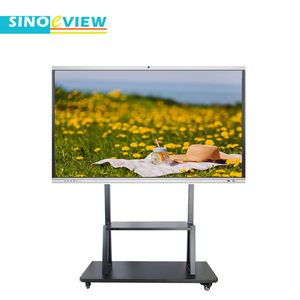 Tacteasy OEM ODM 4K ЖК-дисплей 65 75 86 дюймов Интерактивная плоская панель C1 цифровая доска сенсорный экран Смарт-плата с камерой - Product Image 1