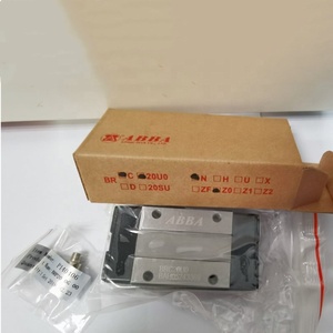 Cojinete de bloque de guía lineal ABBA original de Taiwán BRC20U0 BRC20 BRC20AO BRC20UO BRC20RO BRS20B carril de bloque de carro de guía lineal - Product Image 6