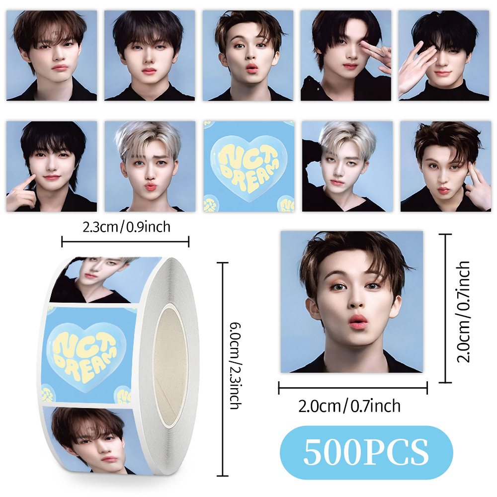 Nctdream-b-500 autocollants/rouleau