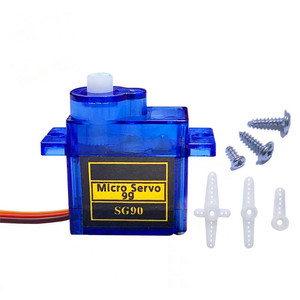 SG90 gear micro servo 9g servomotore micro giocattolo ad ala fissa per RC aircraft helicopter car ship model plastic gear servo - Product Image 1