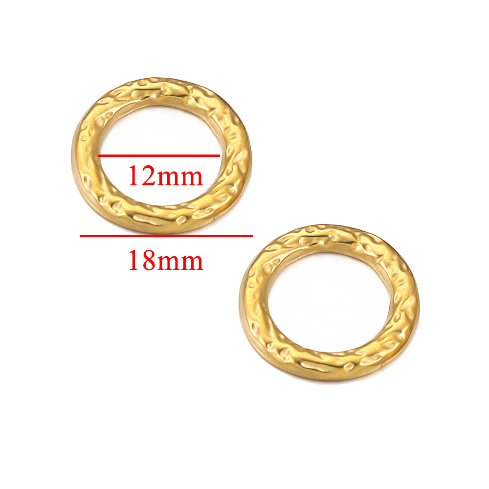 Petit demi-cercle-18mm doré