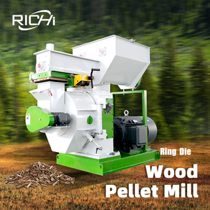 RICHI Đóng Gói Viên Máy Nghiền Gỗ Gỗ Báo Chí Viên Làm Máy Để Bán - Product Image 1