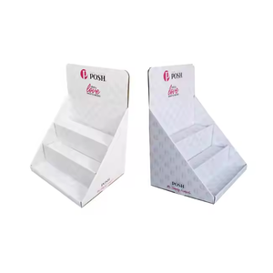 Cardboard Floor <strong>Counter</strong> <strong>Display</strong> Rack Karton Pdq <strong>Display</strong> Box Pos Pop Mart <strong>Paper</strong> Cardboard <strong>Display</strong> Stand <strong>With</strong> <strong>Hook</strong> - Product Image 3