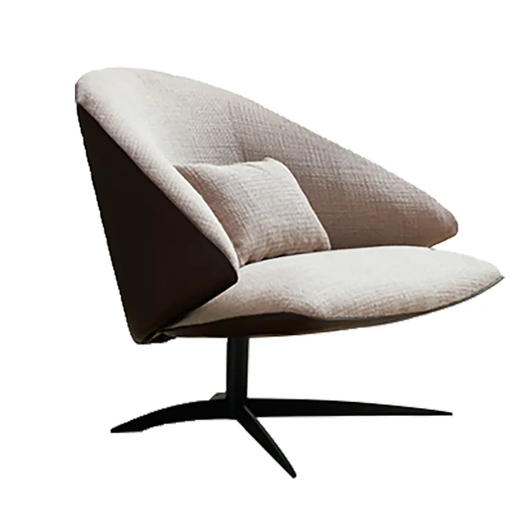 Cadeira de braço sólido da espuma da densidade da sala de estar, design moderno