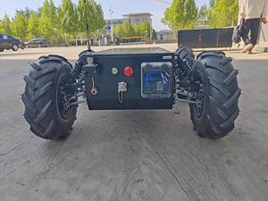 4 колеса приводной двигатель 4WD умный автомобиль pwt1000 мобильный робот Платформа 4WD электрическая шина протокол робот Платформа - Product Image 3