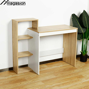 Semplice forma con custodia per libri home scrivanie per ufficio in legno mobili studio tavolo per computer - Product Image 4