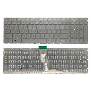 מקלדת חדשה עבור כ "ס 15-ef 15-cc 15-cd 15-cd 15-bq 15-bp grey לנו uk ללא מקלדת מחשב נייד - Product Image 1