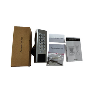 Doppel frequenz 125kHz und 13,56 MHz wiegand 26 34 66 Zugangs kontroll kartenleser Standalone-Zugangs controller - Product Image 3