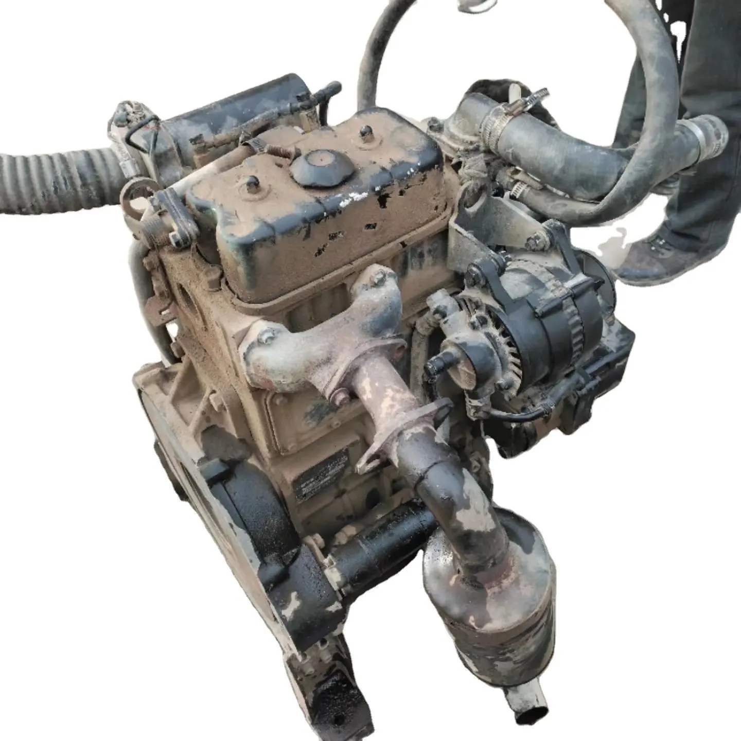 Yuchai Melhor Inboard 40hp 50hp Motor Diesel Marinho 2 Cilindro Pequeno Motor Diesel Refrigerado A Água