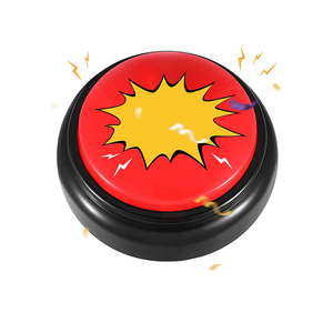 Factory Cheap Game Buzzer Office Prank Toys <strong>Custom</strong> Recordable <strong>Easy</strong> <strong>Button</strong>, Programmable Voice <strong>Button</strong> Push Sound <strong>Button</strong> - Product Image 1