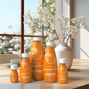 2025 newdesign Trọng lượng nhẹ Chai nhựa PET tùy chỉnh 60ml 120ml 250ml cho nước trái cây sữa với vít cap sinh thái thân thiện bao bì - Product Image 4