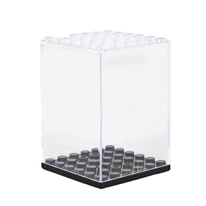 Gran oferta de bloques de construcción minifiguring caja de exhibición transparente a prueba de polvo juego de bloques de construcción - Product Image 1