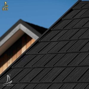 Shake Pro Stone Coated Steel <strong>Roofing</strong> Tiles with Interlocking Design and Hidden Fasteners for Lightweight and Durable <strong>Roofing</strong> - Product Image 2