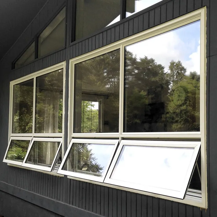 Đức phong cách nhà Windows nhôm lật lên mái hiên cửa sổ cho nhà bếp