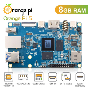Vendite calde arancione Pi 5 8GB RK3588S PCIE modulo esterno WiFi + BT sssd Gigabit Ethernet Single Board Computer con sistema operativo Android Debian OS - Product Image 3