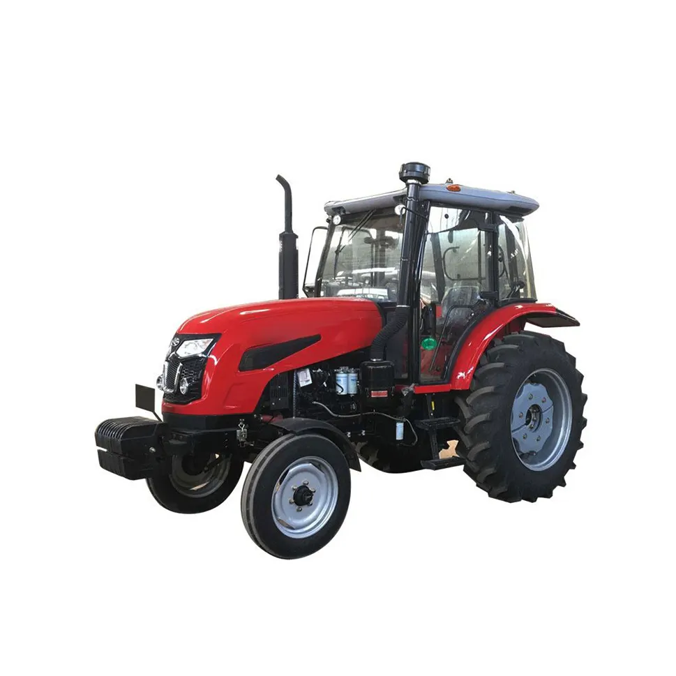 Venta caliente Tractor agrícola 60HP LTB604 4x4 Tractor de ruedas con cabina