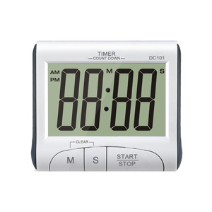 Digitaler Küchen-Timer mit Lautmelder 12/24 Stunden Zeitanzeige Zählen/Abzählen und Stopwatch-Funktion für das Kochen - Product Image 1
