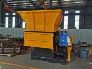 NJWX การรีไซเคิลขยะพลาสติก การออกแบบเพลาคู่เดี่ยว พลาสติกเสีย PP PE PVC HDPE เครื่องทําลายฟิล์มโปรไฟล์ท่อ - Product Image 4