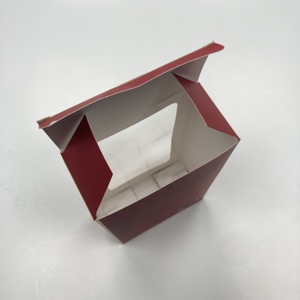 Cardboard <strong>Box</strong> With Window Clear Window Cardboard Ornament <strong>Box</strong> Snap Lock Cardboard Boxes - Product Image 6