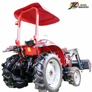 Büyük satış çiftlik tarctors 25HP 35HP 45HP 55HP tarımsal mini traktör ön uç yükleyici ve beko çin fabrika kaynağı