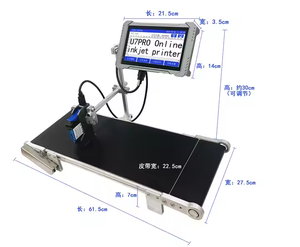 Yaomatec New Modeal 7-Zoll-Online-Chargendruck Tij-Tinten strahl drucker Variable Daten Ablaufdatum Seriennummer Codier maschine - Product Image 4