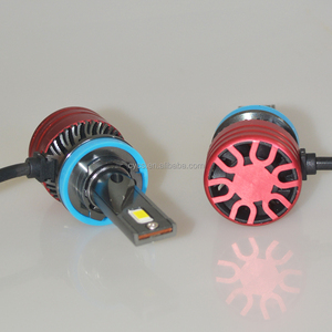 Yüksek kalite 56W V13 araç aydınlatma sistemi, 6000k beyaz LED far ampulü 3570 çip Canbus fonksiyonu 12V H11 araba LED far - Product Image 5