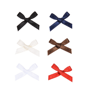 YAMA 8色库存缎面手系丝带蝴蝶结服装配件DIY - Product Image 4