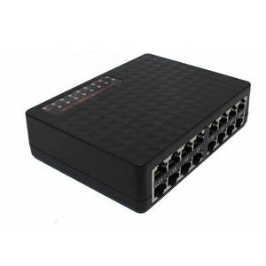 Kunststoff netzwerk 100M Fast Ethernet 16 Ports Netzwerk-Switch Desktop Leise Umgebung Working Home Enterprise Using - Product Image 5