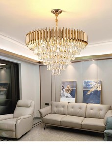 Modern LED avizeler tavan lüks aydınlatma yatak odası oturma odası dekor ışık kristal avize kolye lamba - Product Image 3