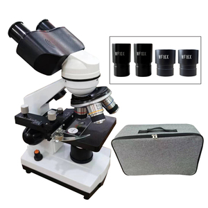 Microscopio binocular de enseñanza de laboratorio profesional con luz LED para instituto de investigación de laboratorio escolar - Product Image 3