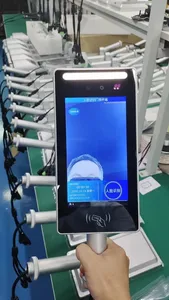Riconoscimento facciale dinamico da 8 pollici visione notturna RFID Smart Lock TCP/IP sistema di controllo accessi portello tornello cancello anteriore biometrico - Product Image 5