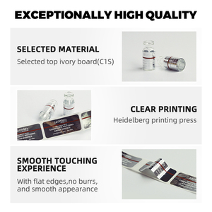 Zeecan Nhãn Quần Áo Thiết Kế Đồ Họa Mạng Ngoài Khơi Nhãn Quần Áo In Tùy Chỉnh Nhãn Nước Hoa In Tùy Chỉnh Nến Sang Trọng Pr - Product Image 2