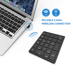 <strong>Wireless</strong> <strong>Numeric</strong> <strong>Keypad</strong> 27Keys Portable Financial Accounting Number Keyboard 2.4G <strong>Wireless</strong> Numpad with for Laptop Notebook - Product Image 3