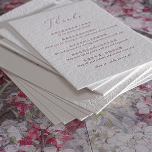 Produzione di Inviti Personalizzati e Partecipazioni di Nozze con Stampa Tipografica Letterpress su Carta Artistica e Biglietti d'Auguri Speciali - Product Image 4