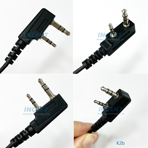 Walkie Talkie Earpiece with Mic G Shape 2 Pin Adjustable Volume Headset Compatible with <strong>Retevis</strong> H-777 RT22 <strong>RT21</strong> 2 Way Radio - Product Image 5