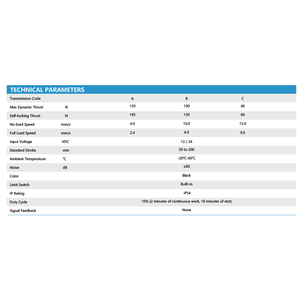 PrimoPal Mikro Lineer Aktüatör BLDC Motor Elektrikli Aktüatörler Mini 12V Kompakt 150mm 4 inç Tübüler Mikro Lineer Aktüatör - Product Image 4