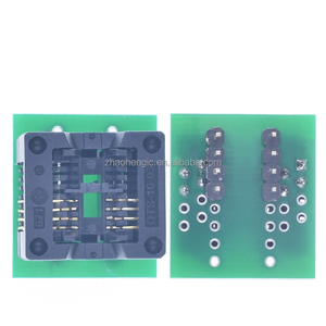 <strong>SOP8</strong> to DIP8 IC <strong>Programmer</strong> <strong>Socket</strong> 150mil 200mil Wide Body Narrow Body Adapter Module Gold Plated Test <strong>Socket</strong> Dropshipping - Product Image 5