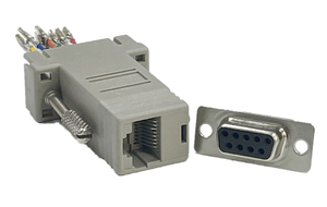 Conector RJ45 a DB9, directo, RS232 a RJ45, conector hembra/macho a RJ45 - Product Image 2