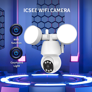 ICSEE 4MP Cámara IP WiFi para exteriores Visión nocturna Gran angular CMOS Baja iluminación Tarjeta SD Integración de datos en la nube Cámara de red - Product Image 2