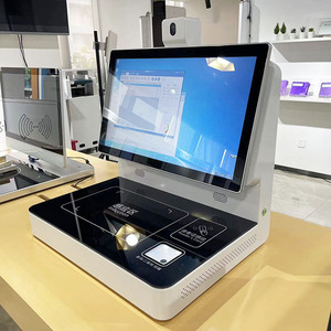 Automation Management Books Qr <strong>Code</strong> Integrated Rfid Desktop Uhf Rfid Barcode Reader Machine for <strong>Library</strong> Management System - Product Image 4