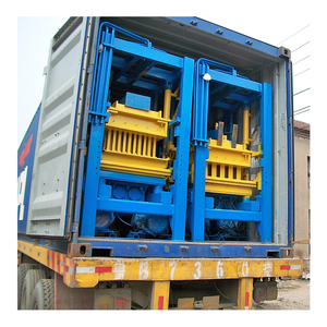 Alta productividad 220V eficiente Motor cemento arena Cenizas volantes ladrillo pavimentadora que forma la máquina Color automático para línea de producción de ladrillos - Product Image 4