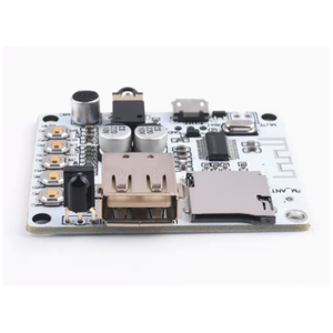 Módulo de placa receptora de audio Bluetooth inalámbrico de presalida reproducción de decodificación con tarjeta USB TF