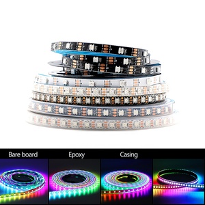 WS2812B adresli RGB LED şerit 5V 5050 LED ışık şerit IP65 su geçirmez esnek LED halat işık olay tatil aydınlatma dekor - Product Image 2