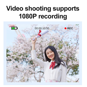 Q13กล้องดิจิตอล4K HD 1080P, กล้องบันทึกวิดีโอแบบออโต้โฟกัสกันสั่นขนาด2.4นิ้ว IPS หน้าจอ16X ซูมได้กล้อง CCD - Product Image 5