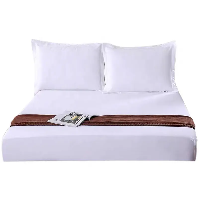 5 स्टार होटल Duvet कवर सेट सनी बिस्तर सेट 4 टुकड़ा लक्जरी दिलासा 100% मिस्र के कपास Bedsheet Microfiber बिस्तर शीट