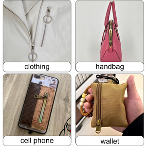 Nolvo Nhà Máy Thế Giới Bán Buôn 5 # Nylon Zip Thanh Trượt Biểu Tượng Tùy Chỉnh Puller Dây Kéo Cho Túi Xách Dây Kéo Puller - Product Image 5