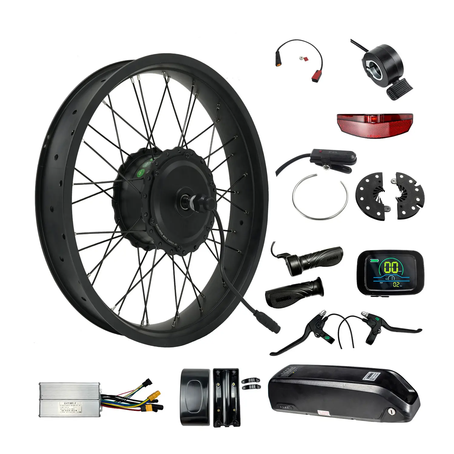 GreenPedel 20 pollici ebike hub motor wheel 750 w kit di conversione ebike 1000w 500 watt motore elettrico per bicicletta